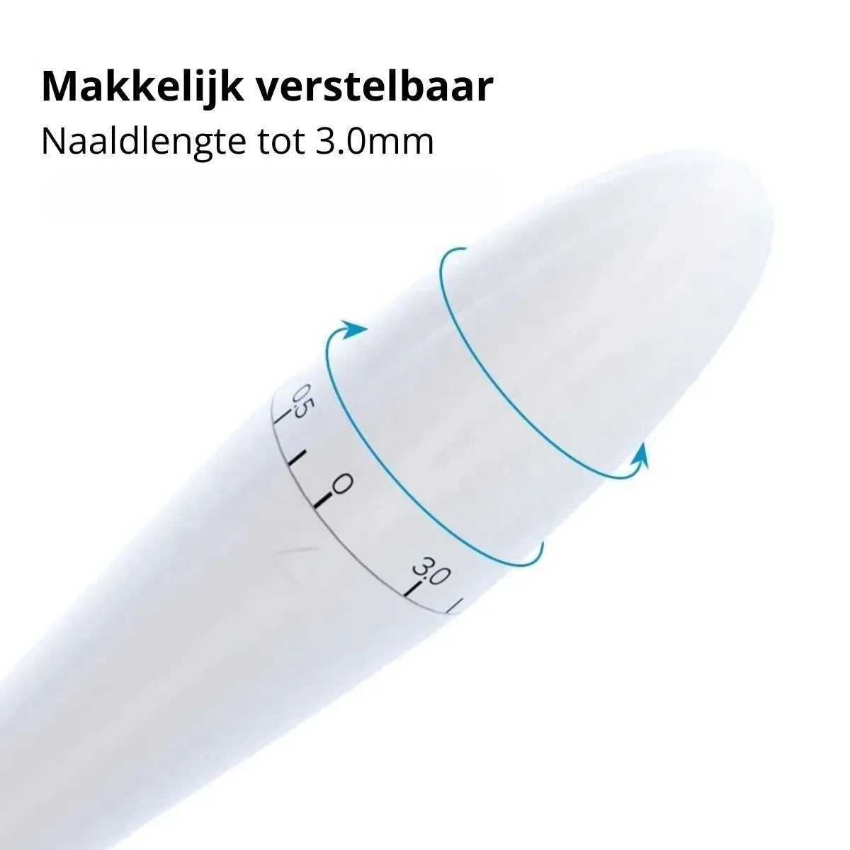 Premium Dermastamp - 140 naalden - verstelbaar